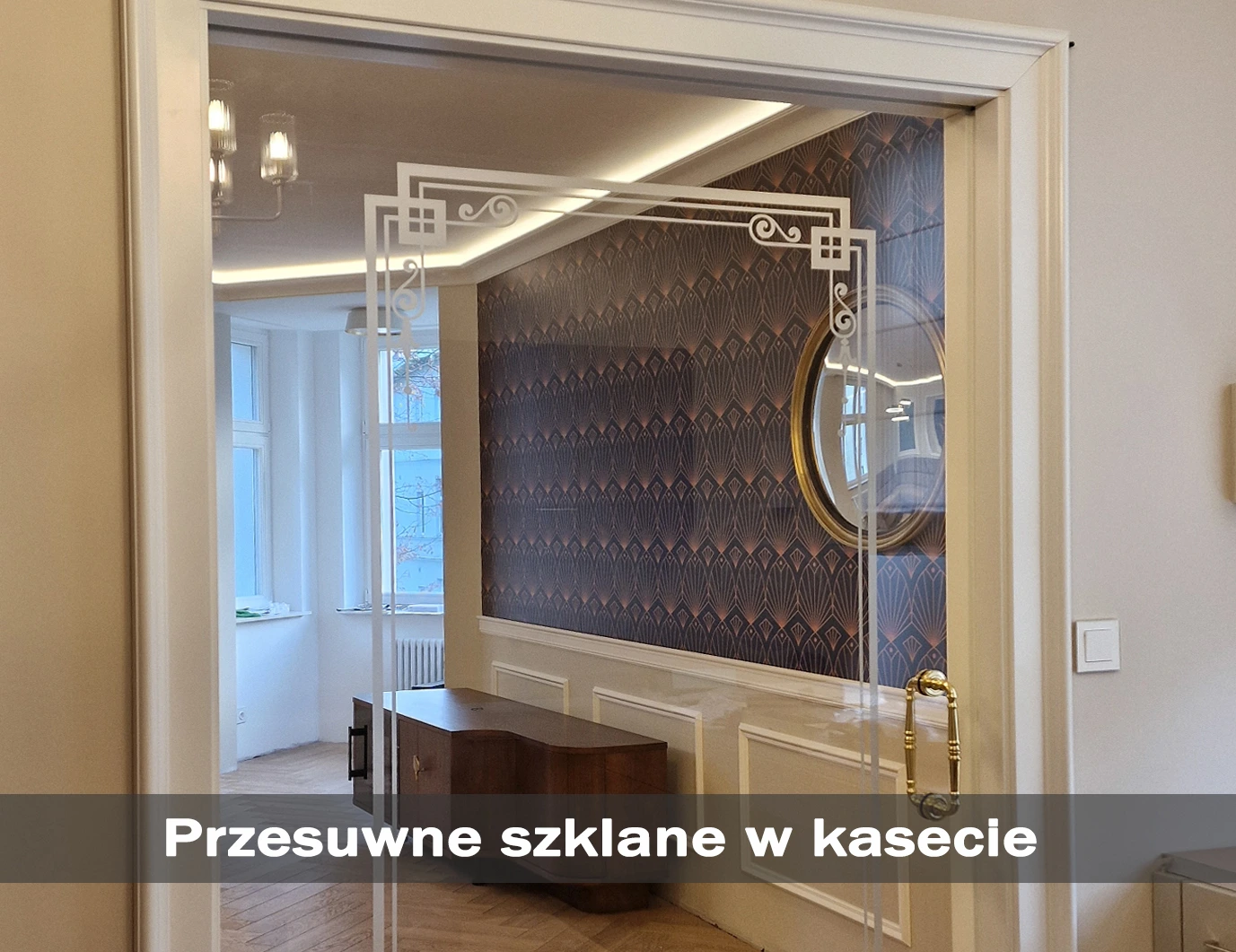 drzwi eclisse szklane