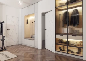 Drzwi Entra ukryte, model Asilo Forme