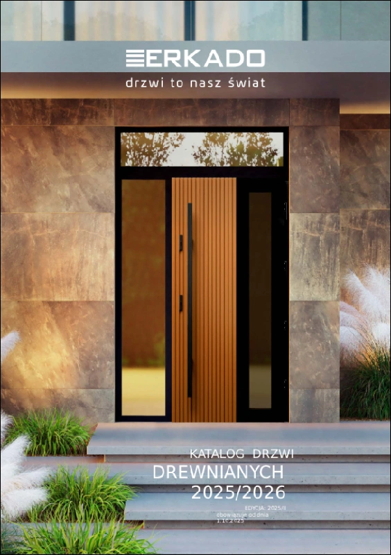 Katalog drzwi Erkado drewniane 2025/2026